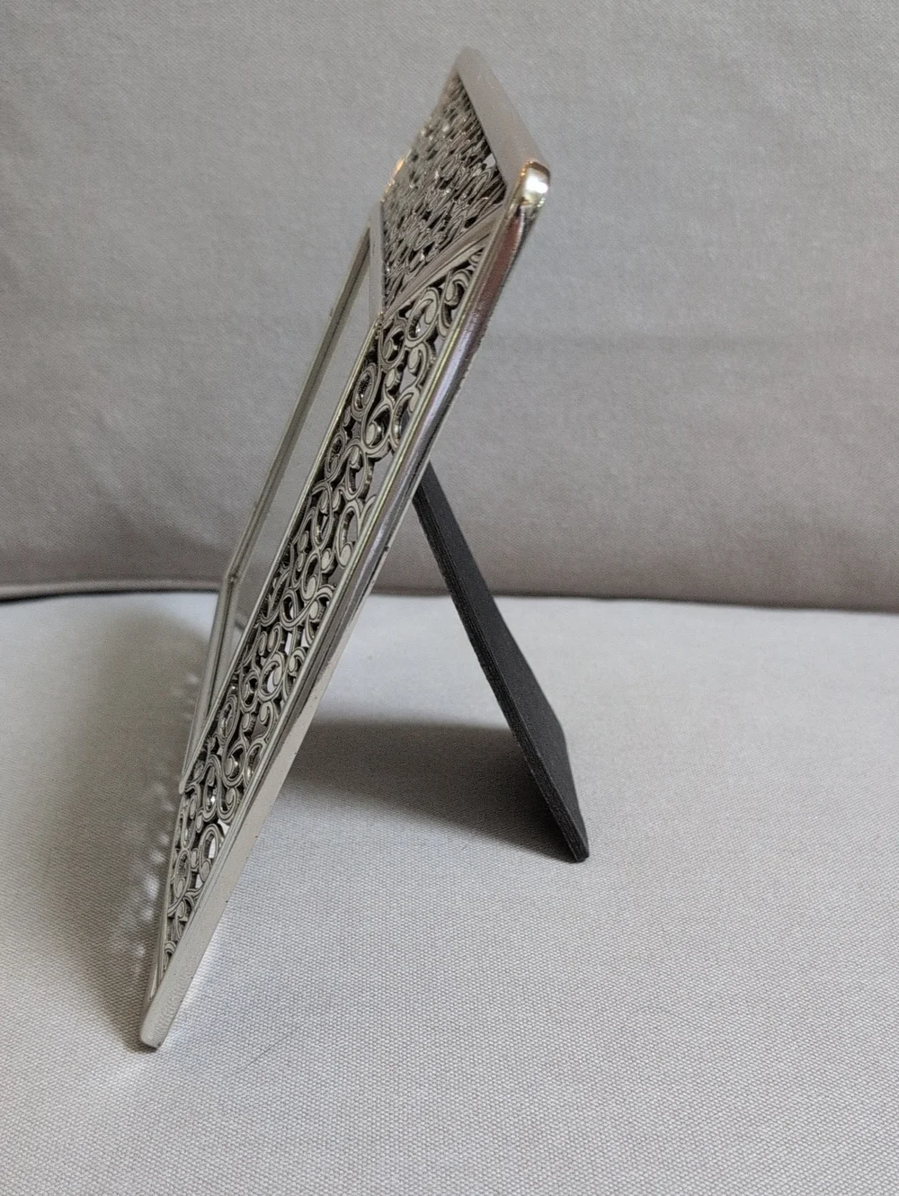Classic Brighton Serendipity Silver Filigree Photo Frame 5 x 5 Photo Opening